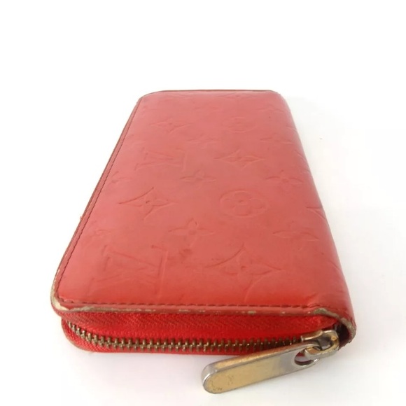 Authentic LOUIS VUITTON M91981 Vernis Zippy wallet purse leather[Used] - Picture 5 of 14